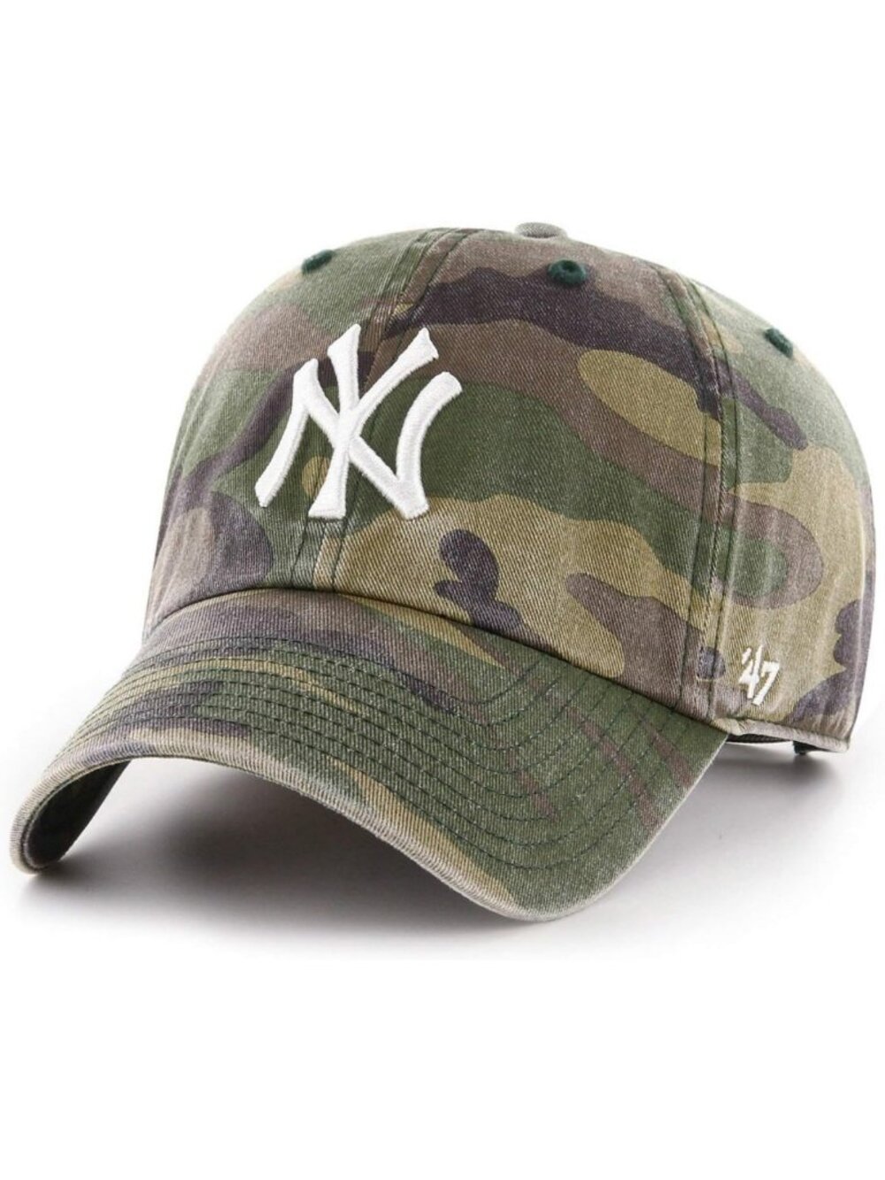 Unisex Camo Adjustable Hat - Stylish Clean Up Cap for Outdoor Adventures